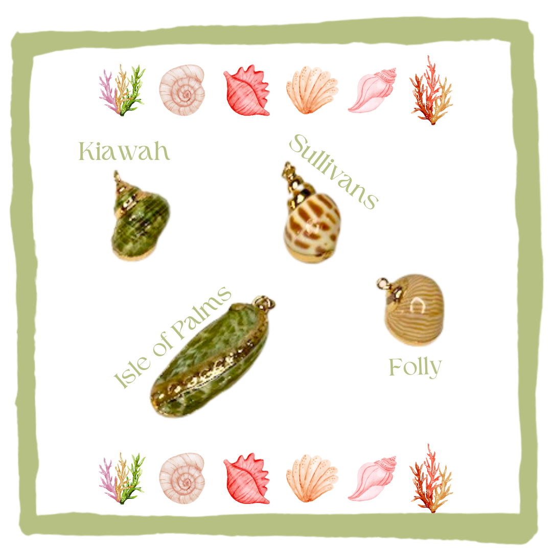 Isle of Palms Shell Charm