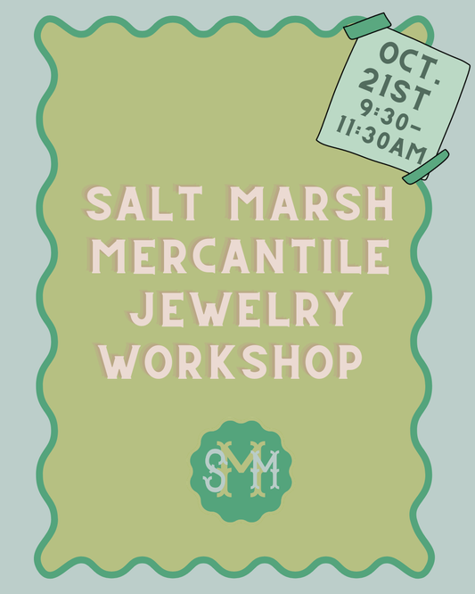 Jewelry Workshop October 21st Daytime Session